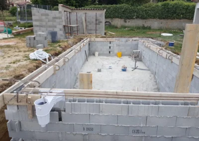 Construction d’une piscine à La Destrousse (13112)